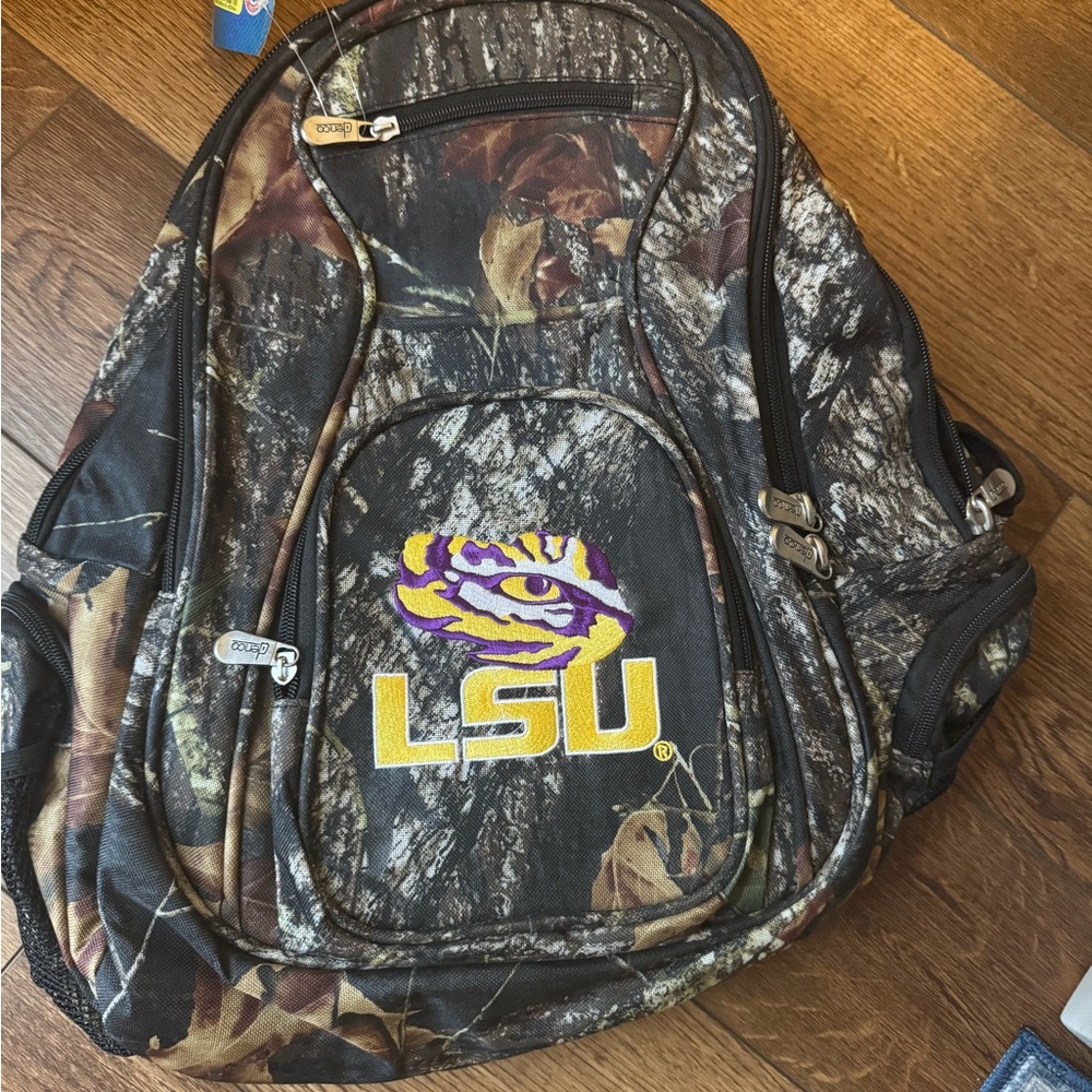 LSU Camouflage Backpack